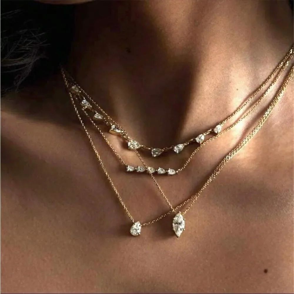 Diamond necklace #1713